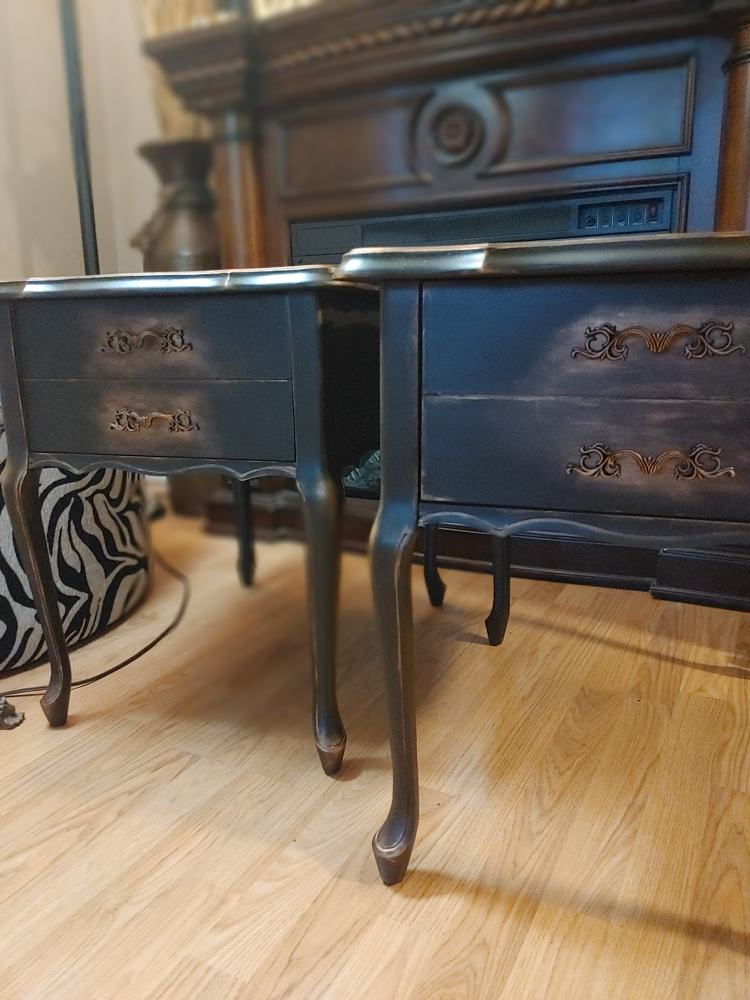 Koehler french provincial side tables