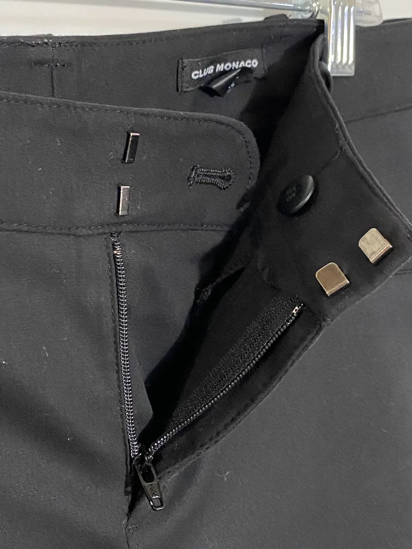 Club Monaco Black work office Career Pants image indicator(5)