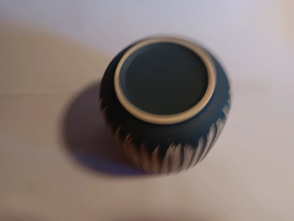 Black and White Striped Planter #freecycle image indicator(3)