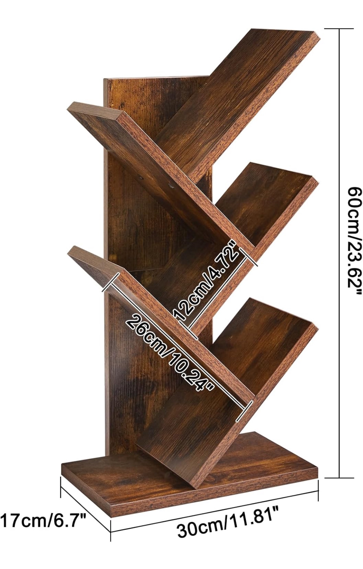 Wooden Book Shelf - photo 2