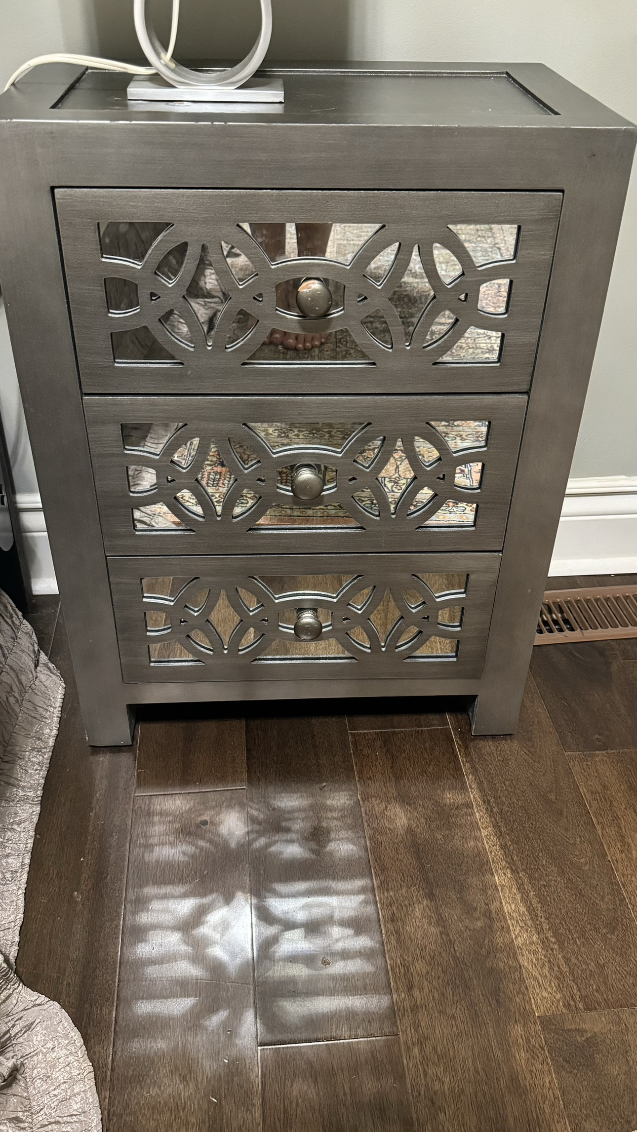 Three Drawer Nightstand
