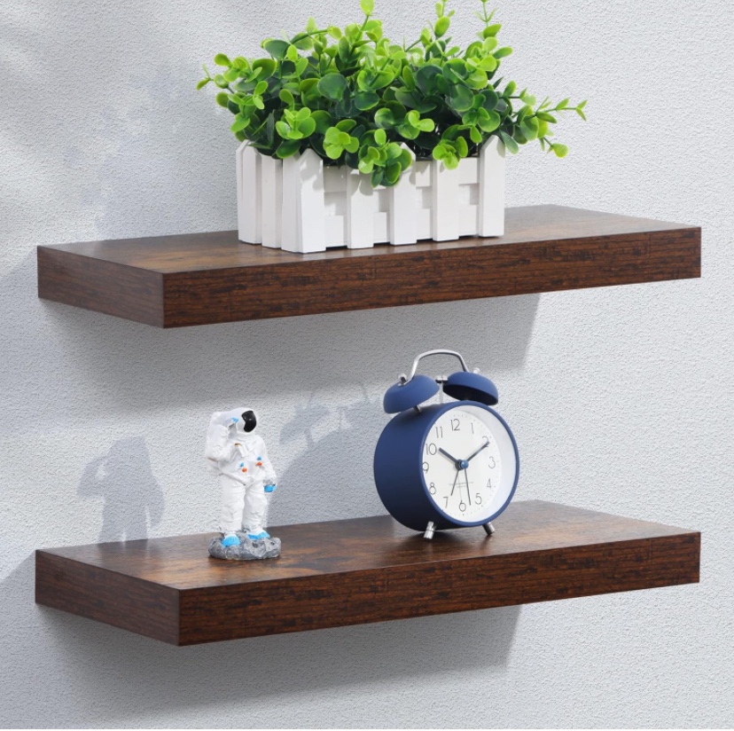 Floating Wall Shelf Set pack of 2 - New