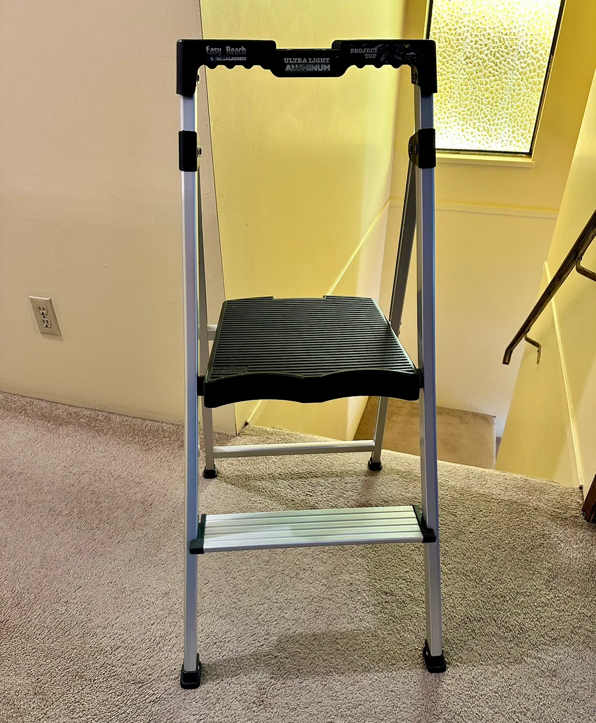 2-Step Aluminum Step Ladder-Gorilla- Like New thumbnail