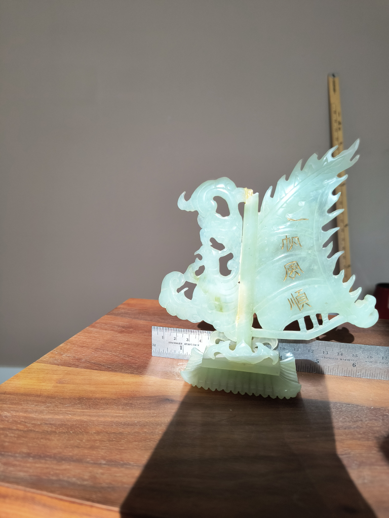 vintage Jade sculpture art - photo 2