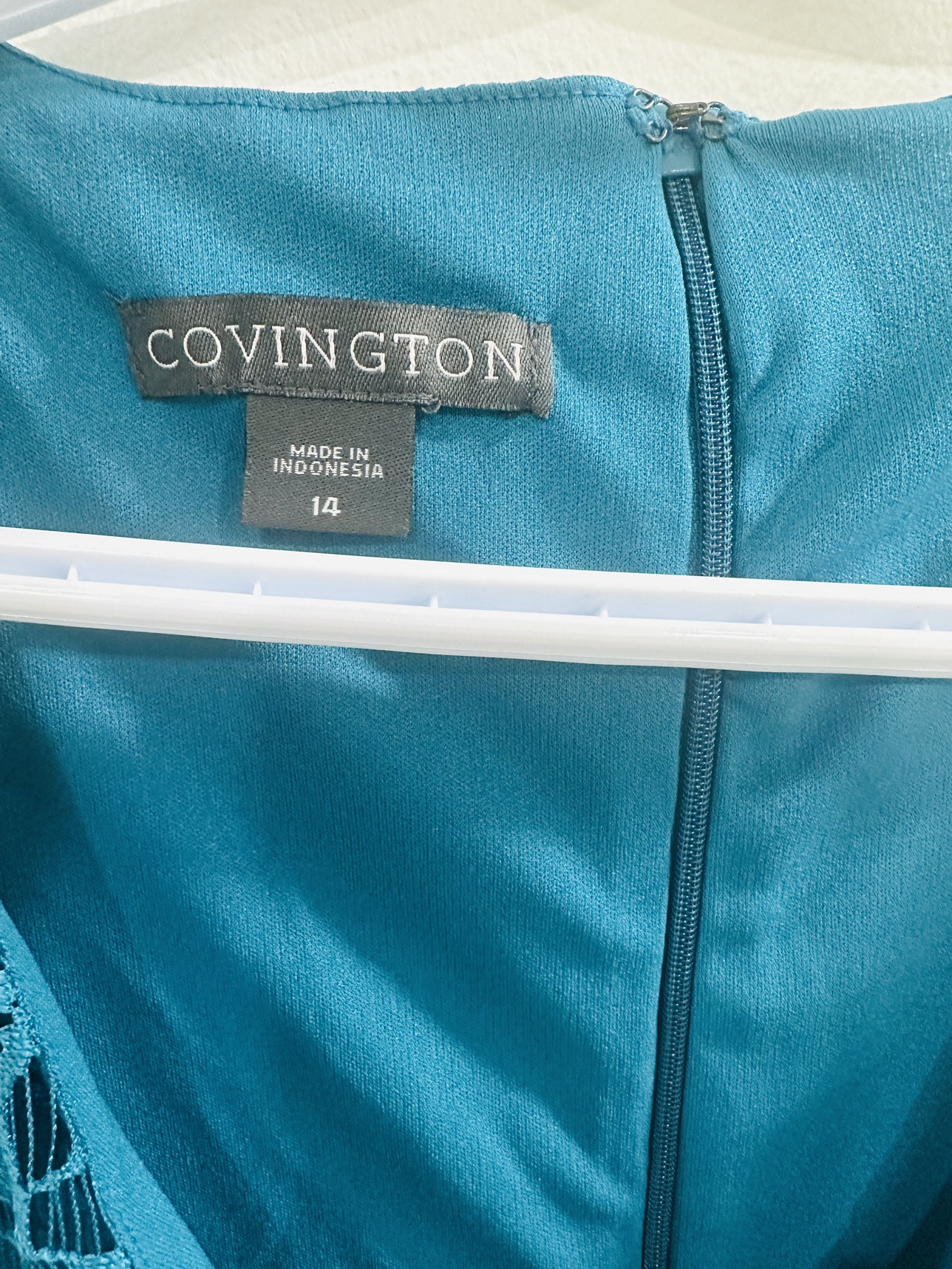 Covington Teal Lace Dress - photo 5