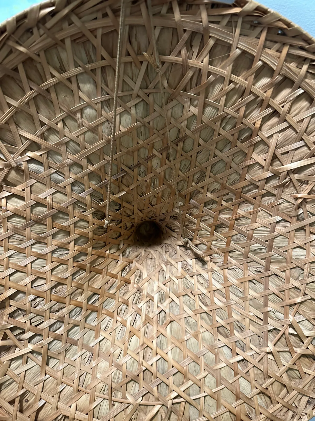 Vintage coolie rice paddy Asian Straw Hat image indicator(4)