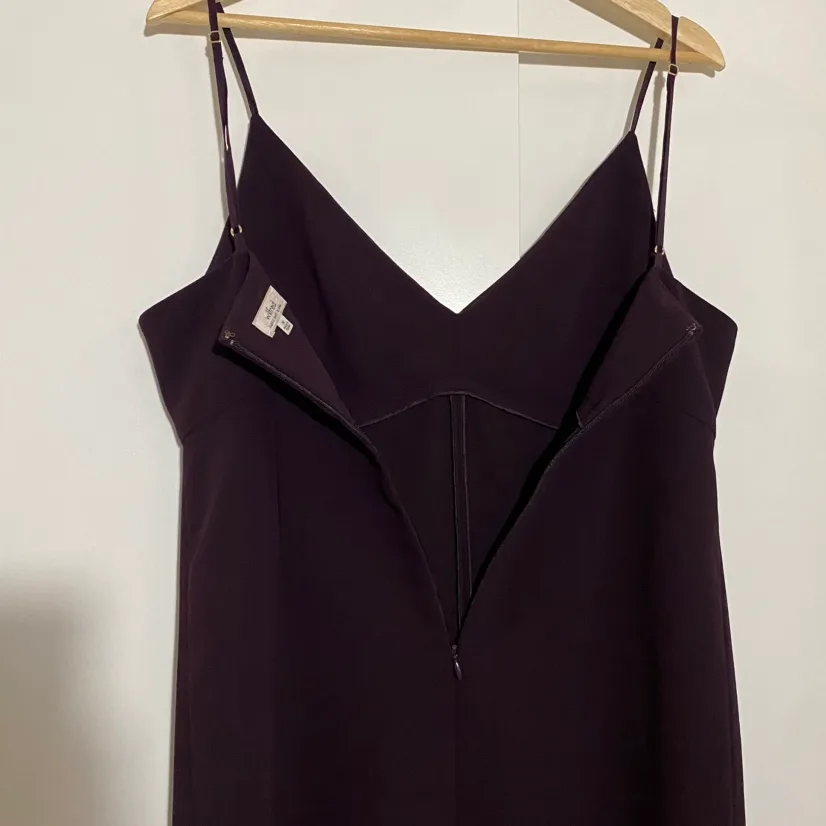 Aritzia Wilfred Purple night out casual party Dress image indicator(5)