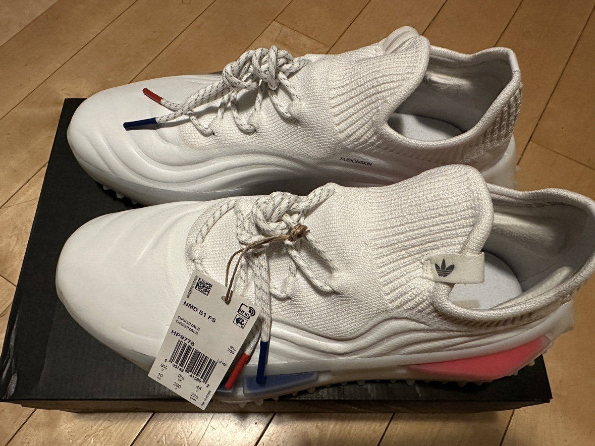 Adidas NMD S1 FS Size 10 “Cloud White” - photo 2