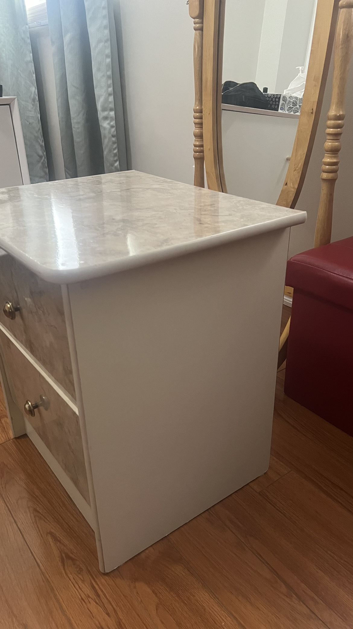 Two-Drawer Nightstand (1 item only) - photo 5