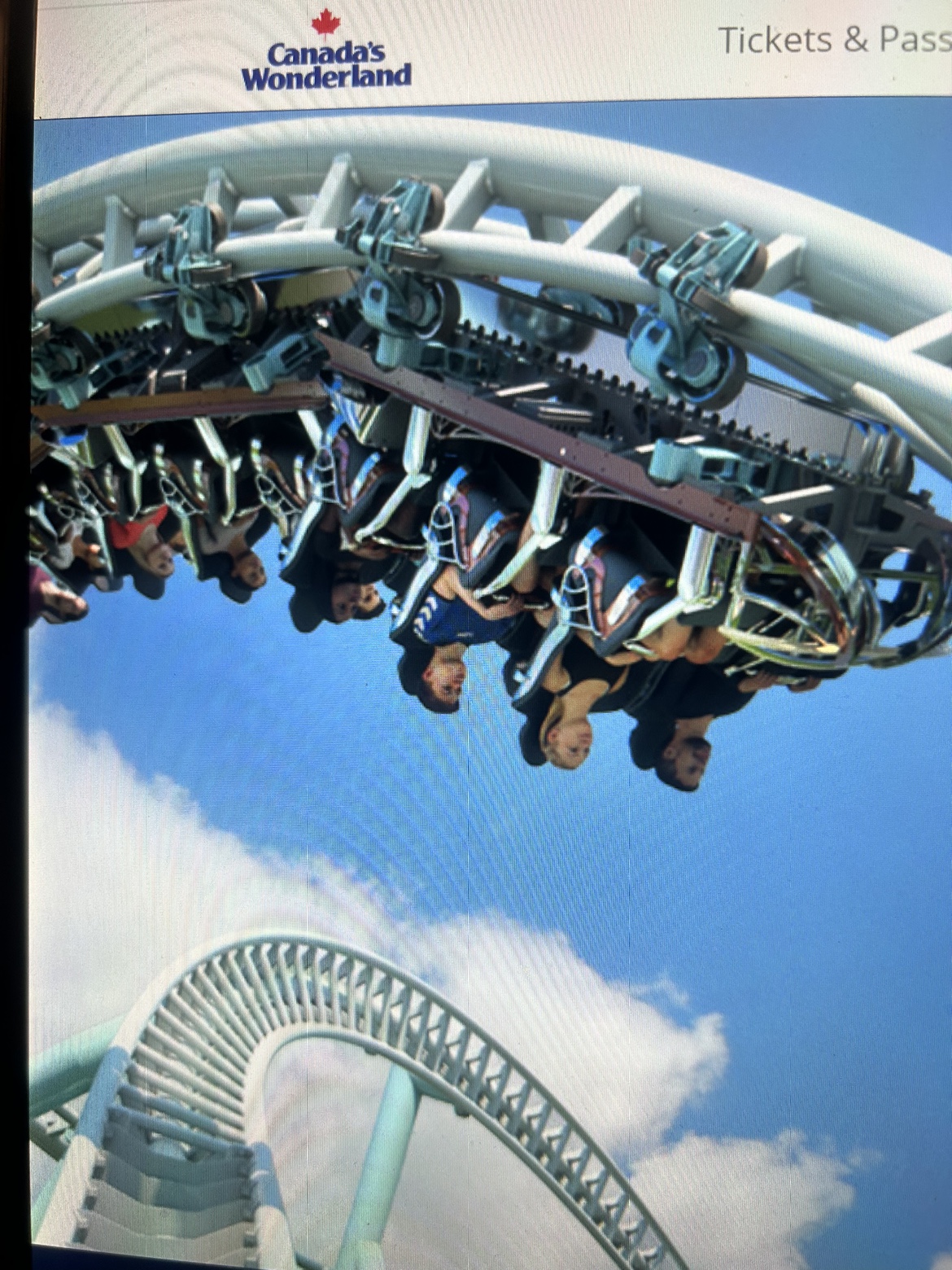 Canada's Wonderland E-Ticket