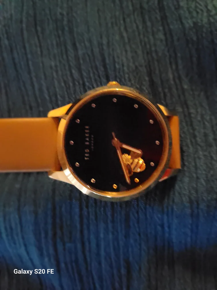 Ted Baker  Watch Tan Leather strap /Gold Honey Bee image indicator(2)