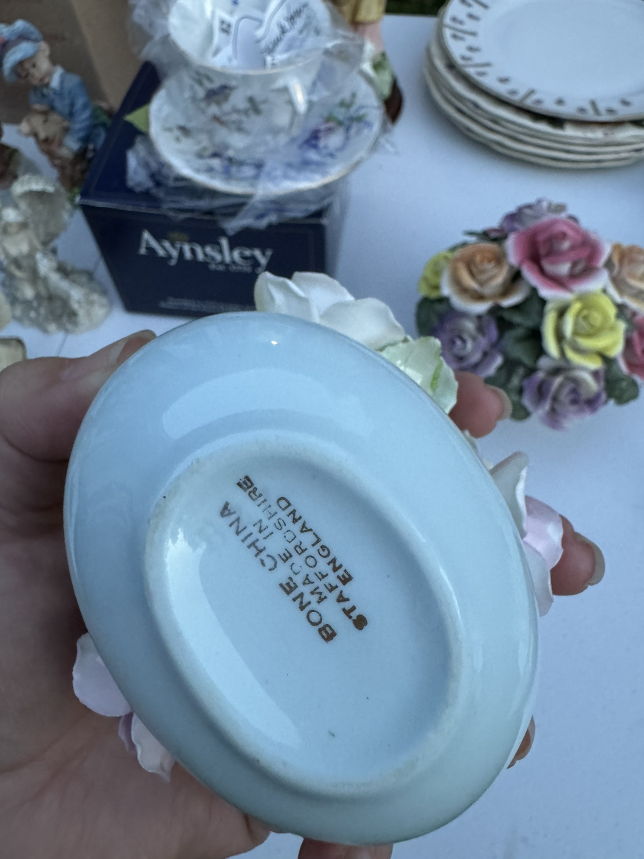Bone china flower pots - photo 2