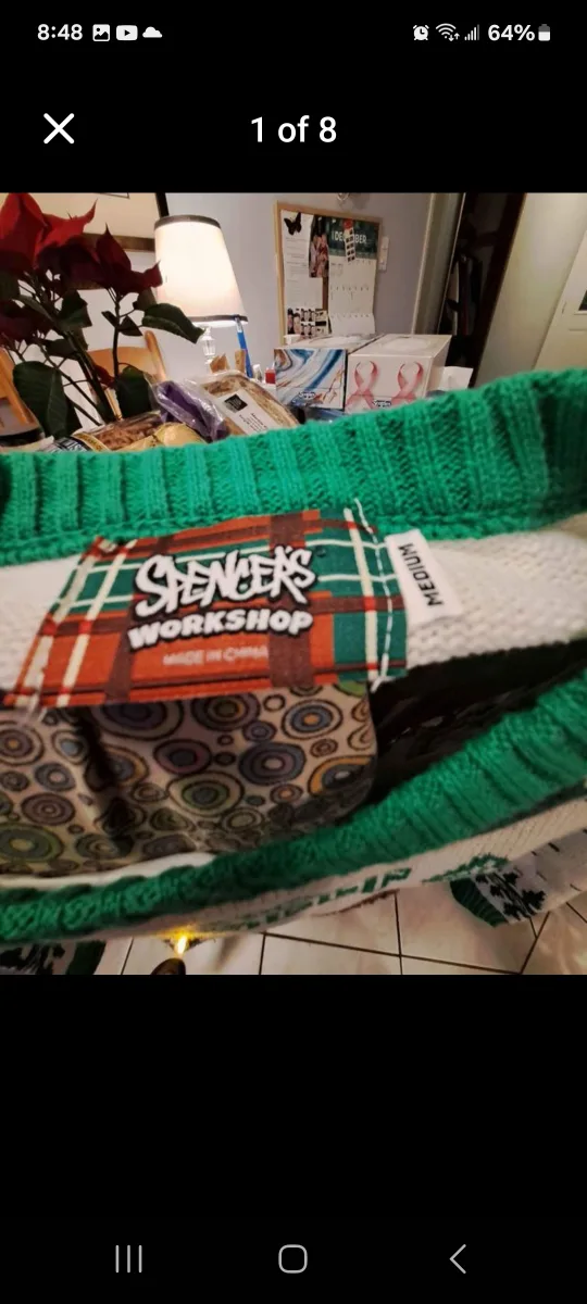 Bob Ross light up sweater image indicator(8)