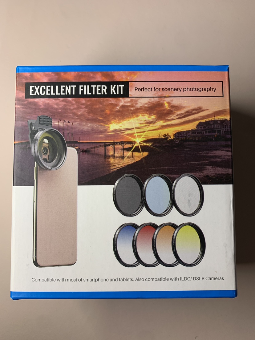 Apexel- Phone Camera Lens Filter Kit