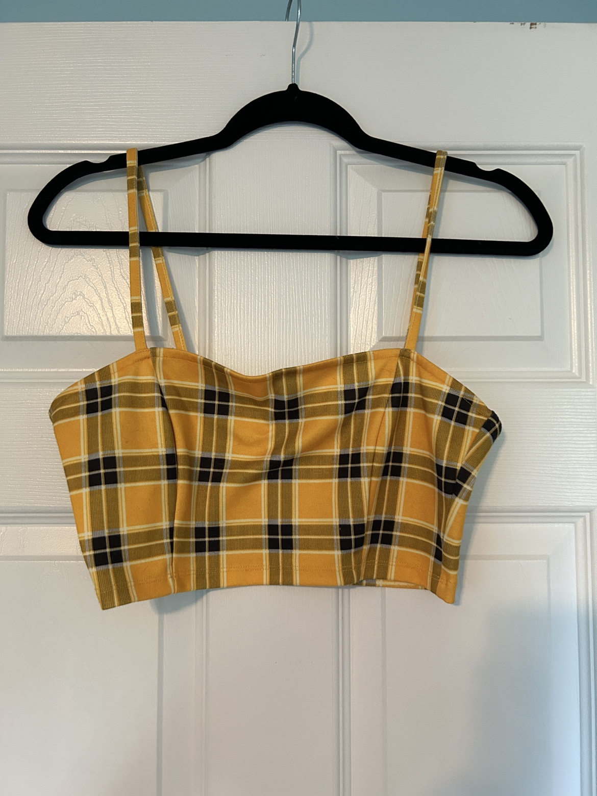 Yellow Plaid 2 Piece