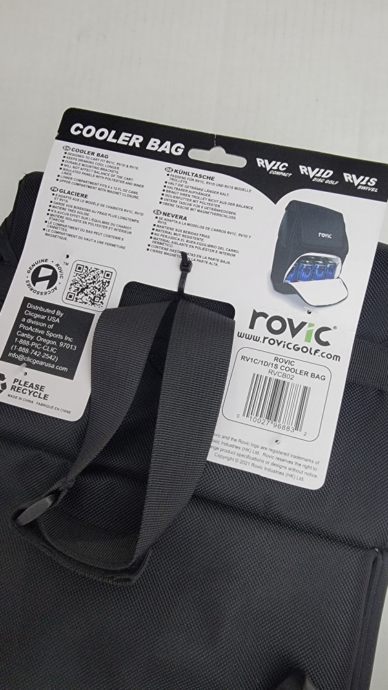Clicgear Rovic Cooler Bag for RV1S and RV1C Golf Push Carts - photo 5
