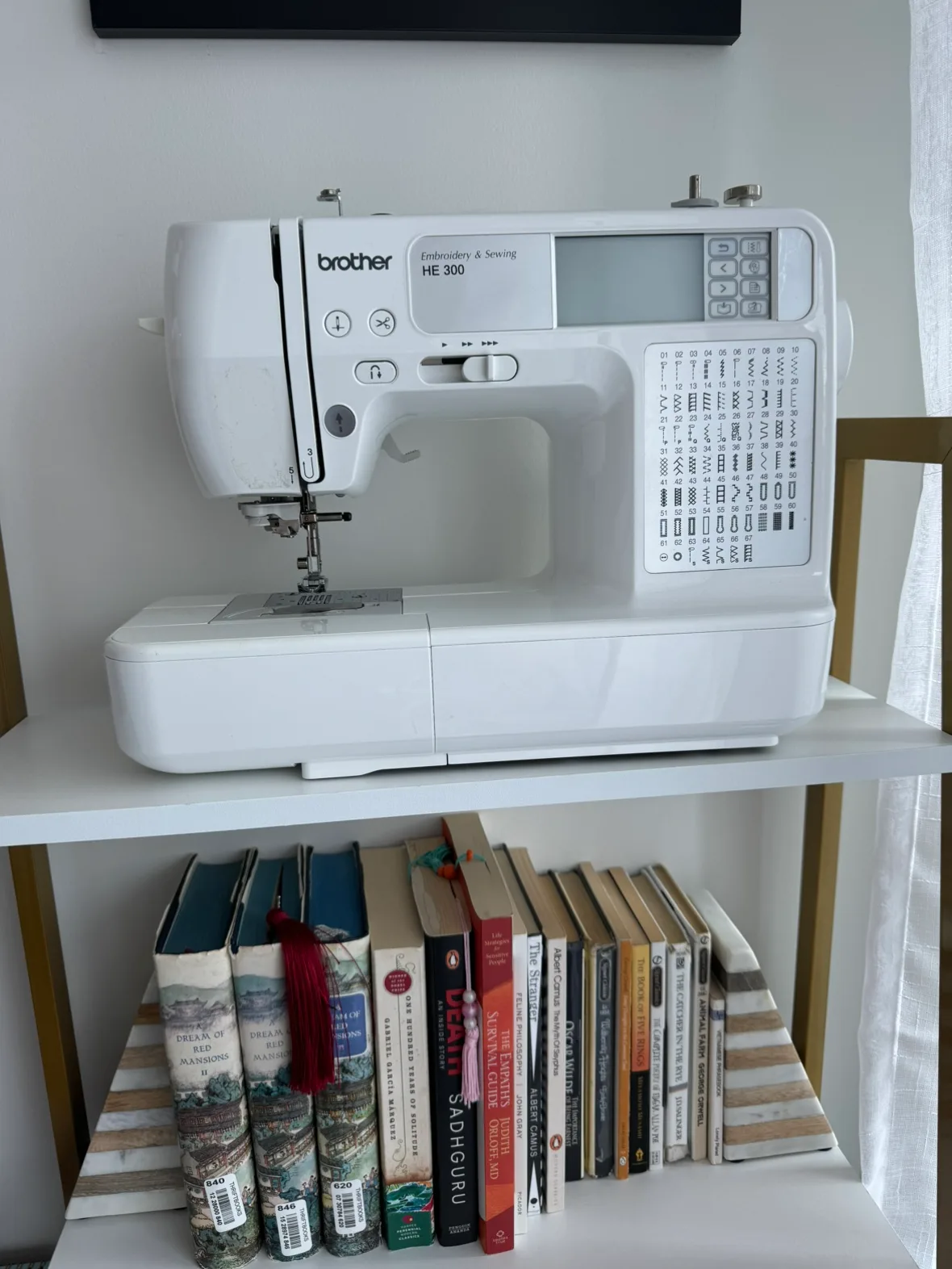 Brother HE 300 Sewing & Embroidery Machine image indicator(6)