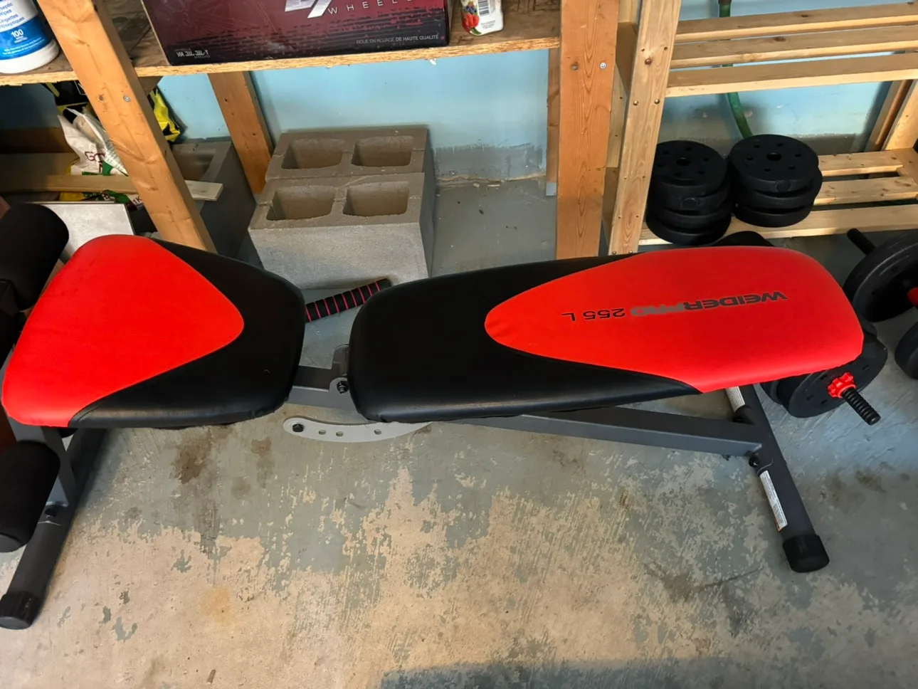 Weider Pro 295 L Weight Bench thumbnail