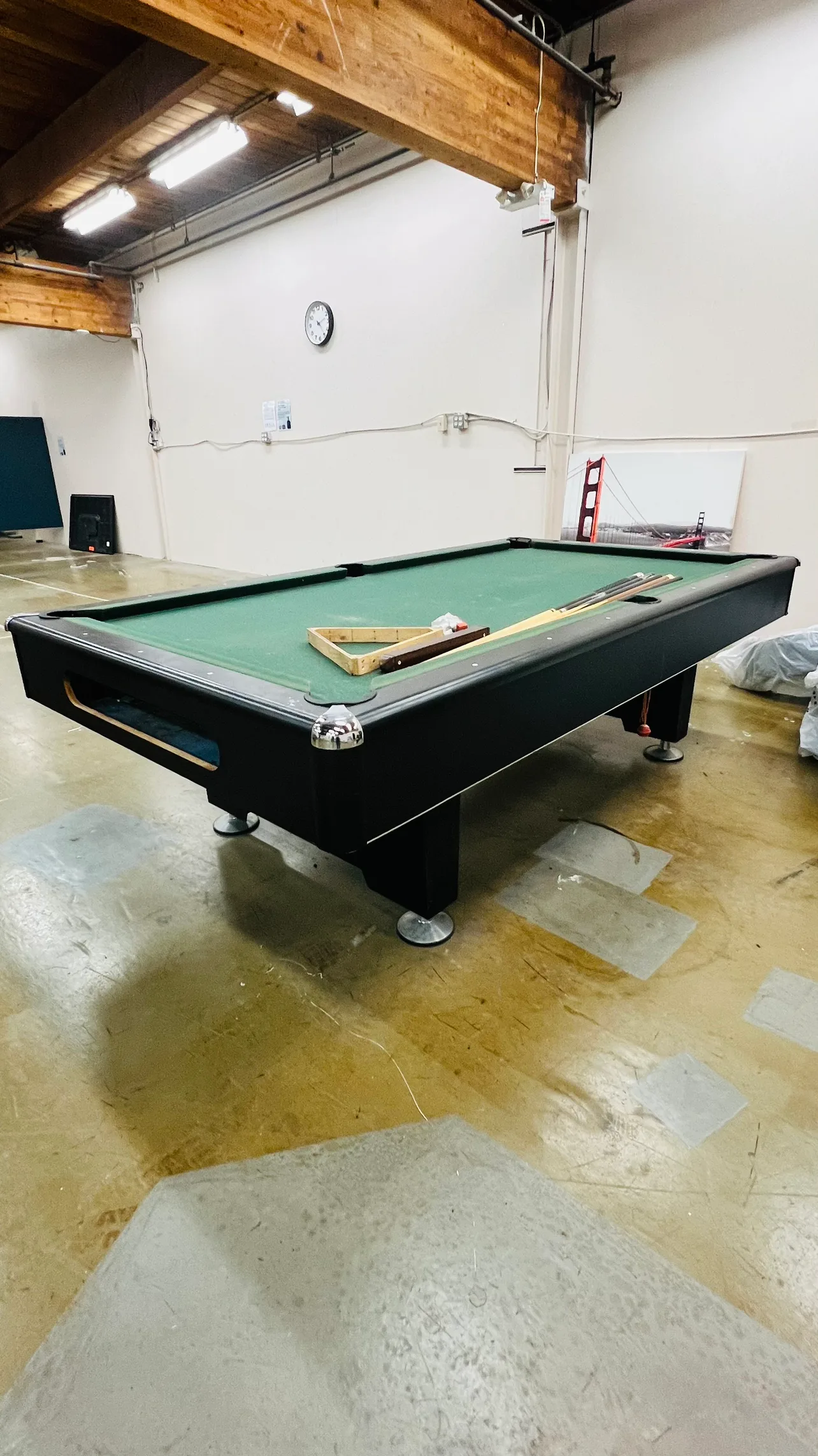 Pool Table with accessories #freecycle thumbnail
