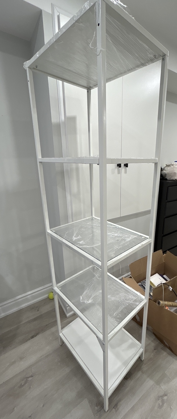 White Shelf Unit