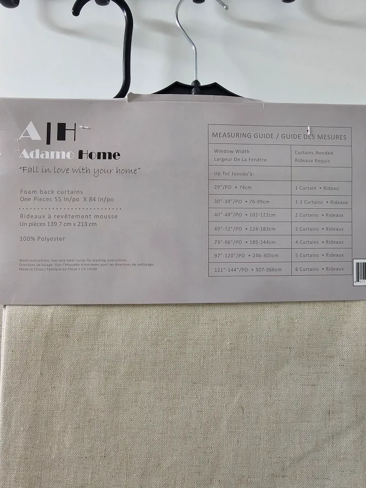 Foam Back Energy Saving Curtains image indicator(3)