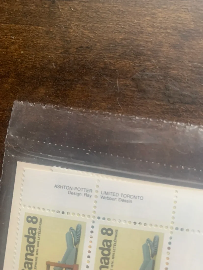 Collector’s vintage stamps from 1974 mint condition image indicator(3)