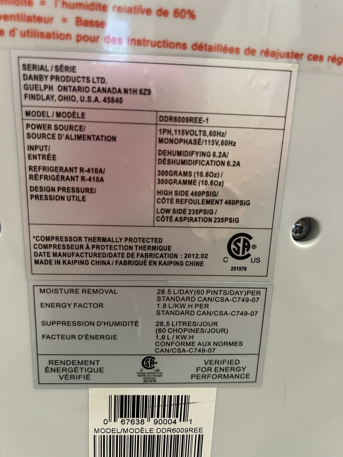 Premiere Dehumidifier - photo 4
