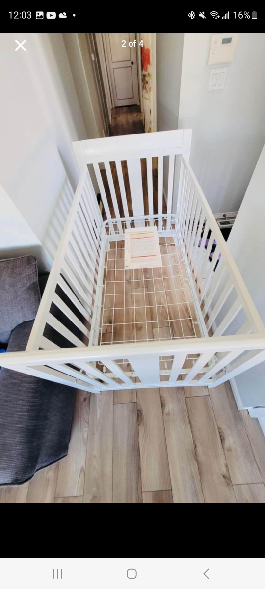 crib with complete accessories - photo 2