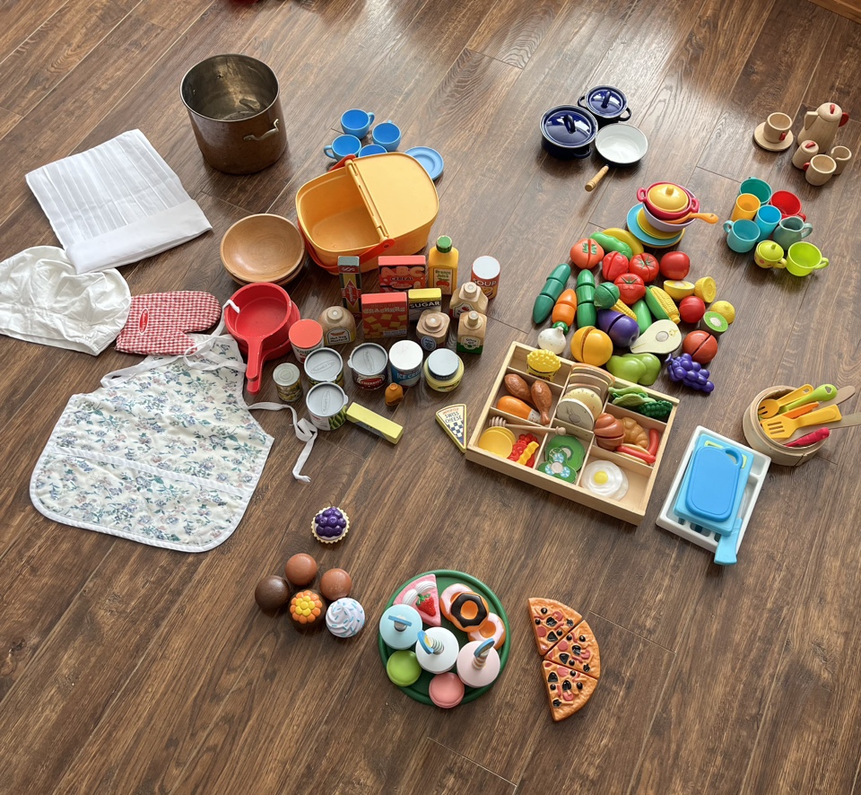 Play Kitchen Food Set