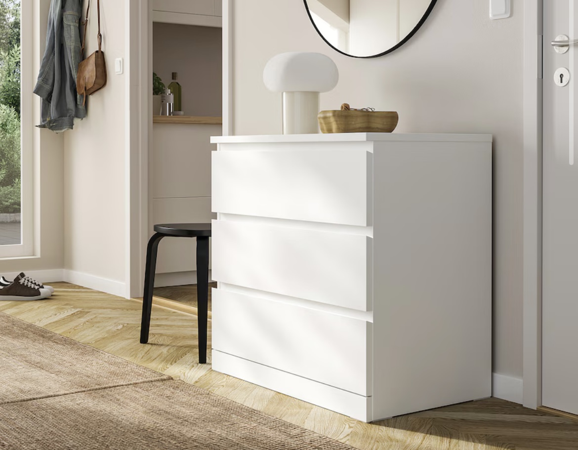 IKEA MALM 3-Drawer Chest - MUST GO BY 8/30