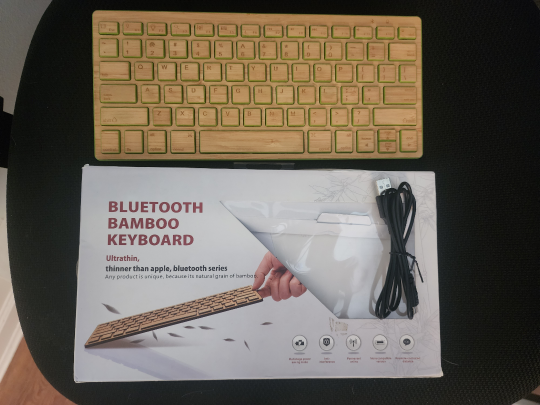Bluetooth Bamboo Keyboard