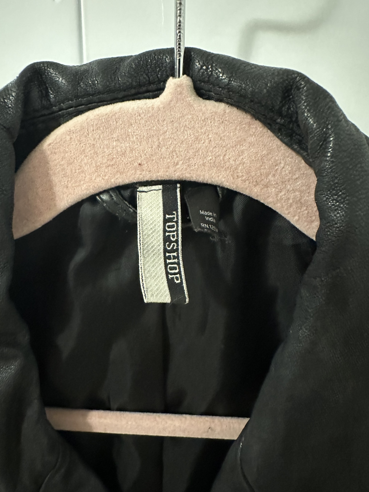 Topshop Sylvia Leather Vest - photo 2
