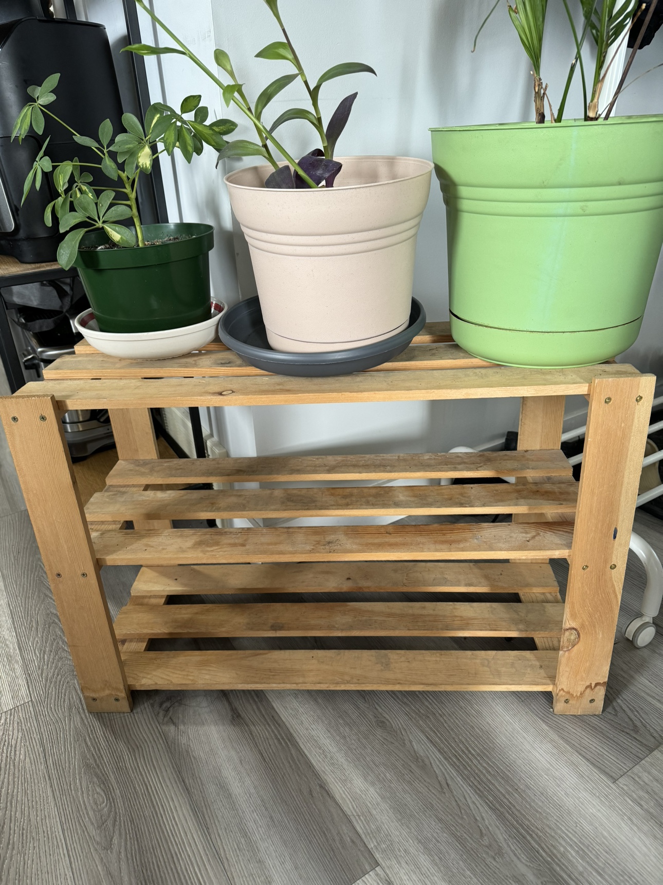 Wooden Shelf Unit