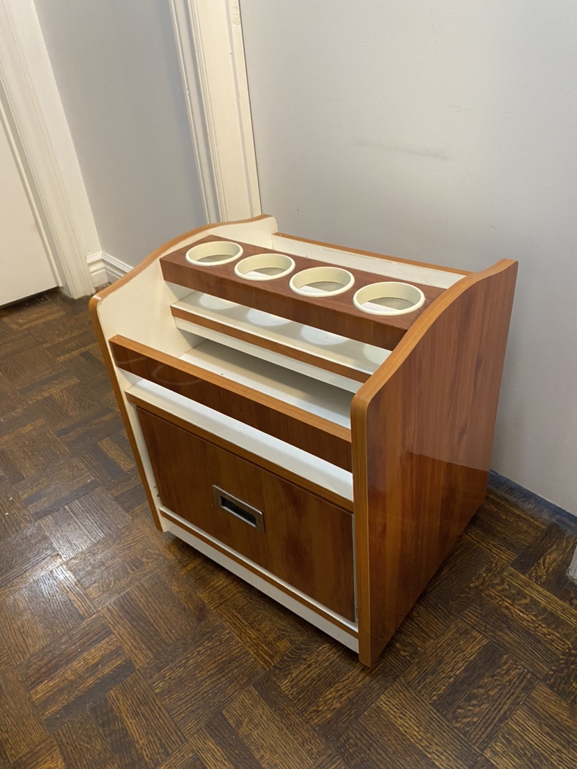 Rolling Cart with Storage/ Side Table - photo 2