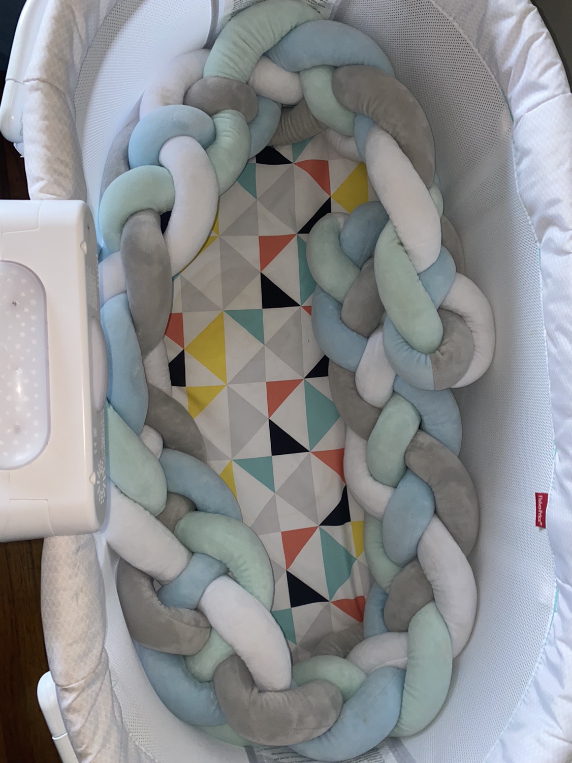 Braided Baby Bumper - photo 3