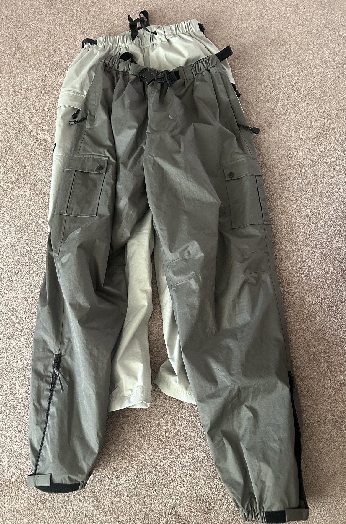 2 pairs Wetskins rain pants
