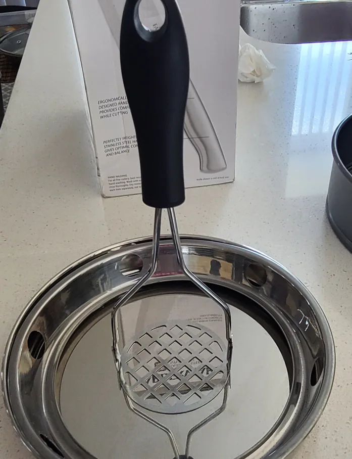 Stainless steel potato masher thumbnail