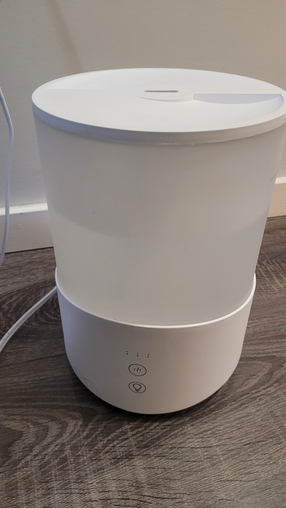 Cool Mist Humidifier with 2 Mist Modes, 7-Color Light