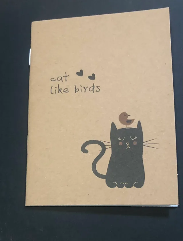 🆕 #freecycle Cat Like Birds Notebook thumbnail