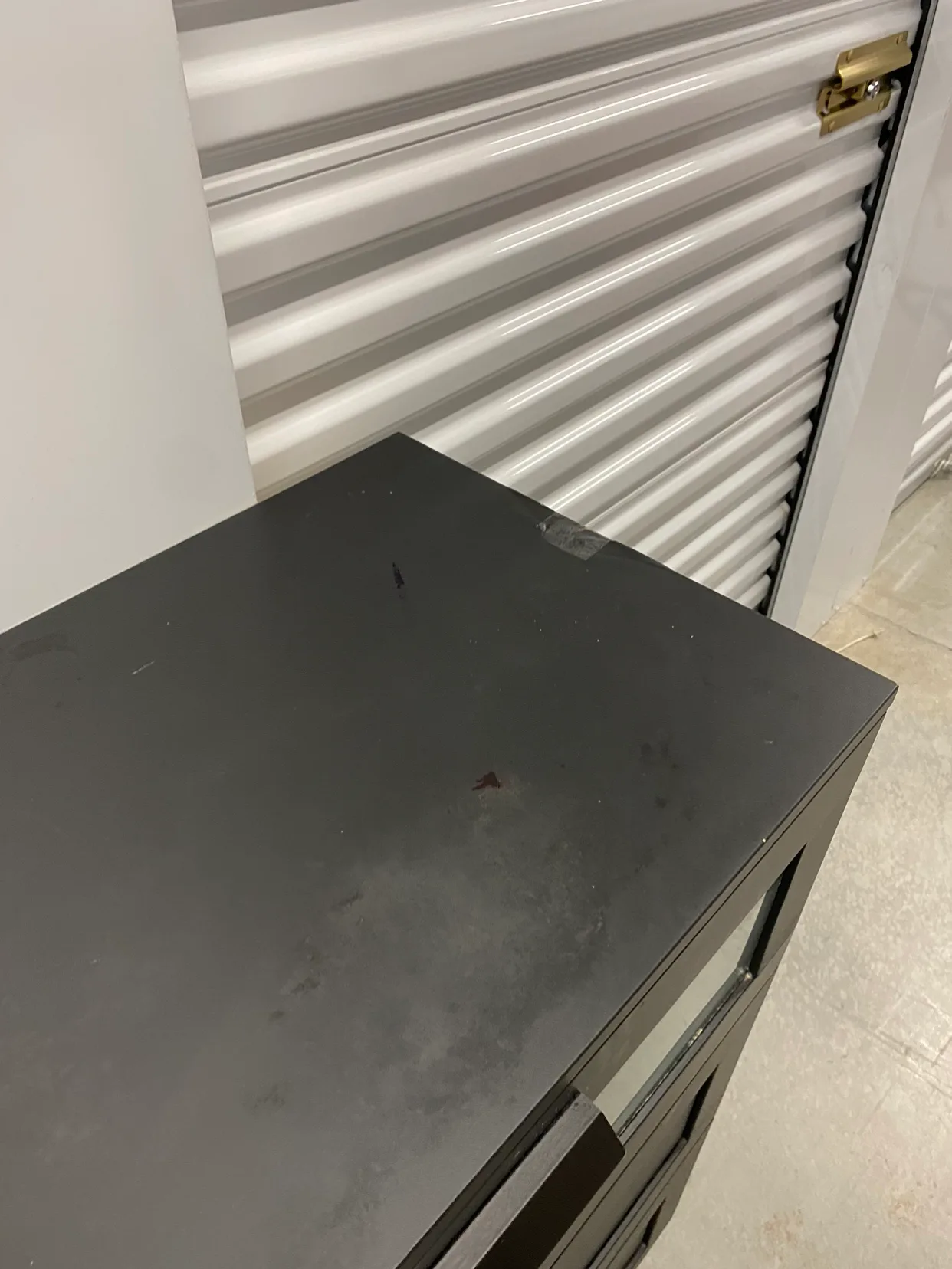 Black ikea Three-Drawer Dresser image indicator(7)