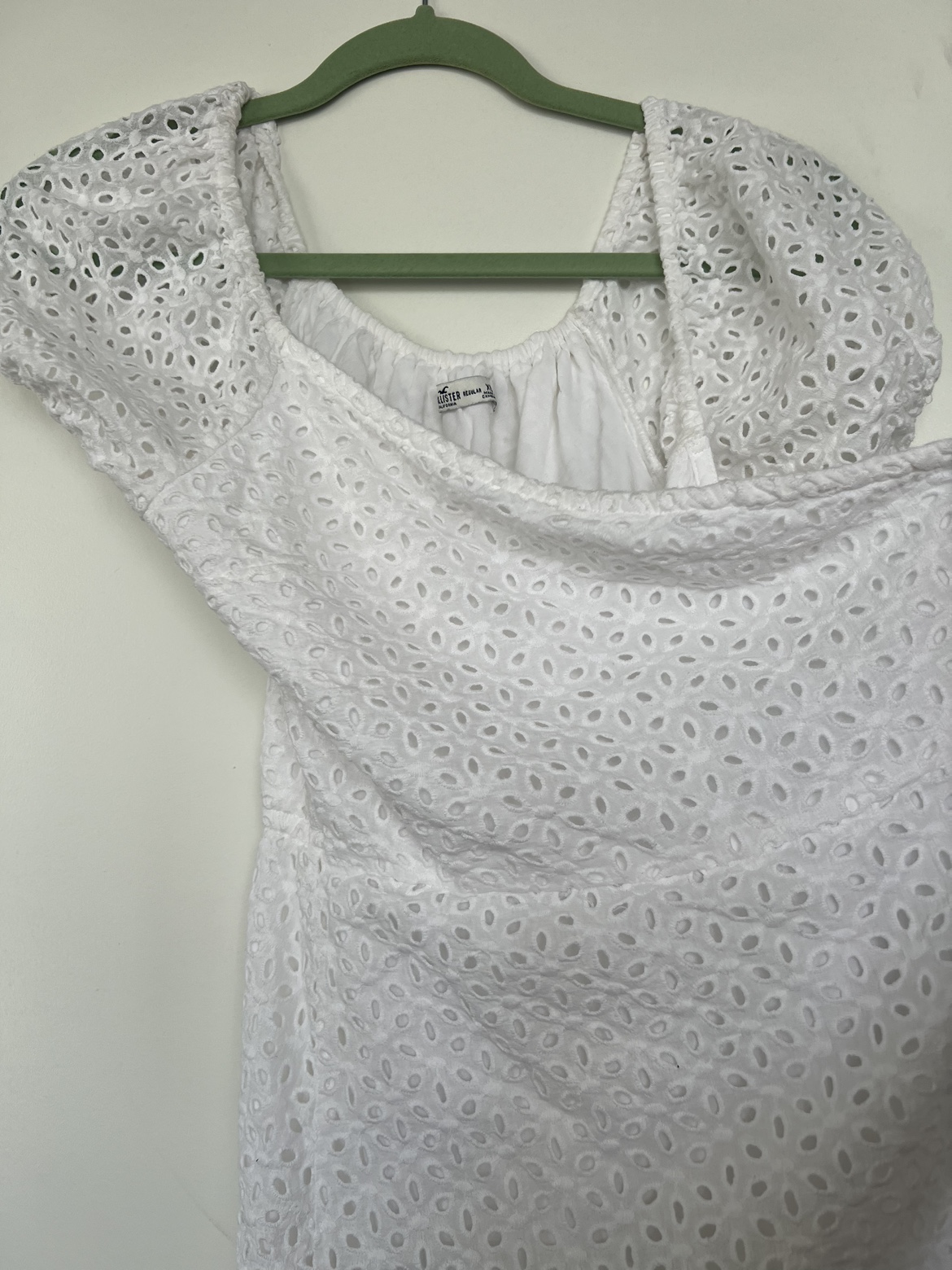 White Wrap Around Dress - photo 3