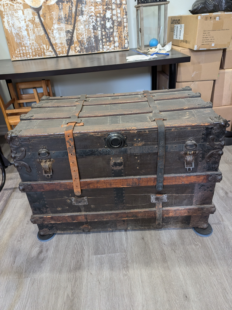 Vintage Steamer Trunk FS - photo 4