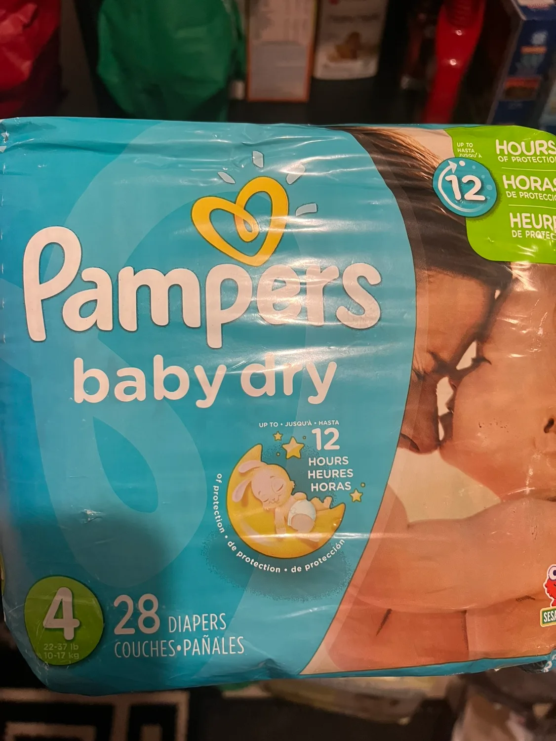 Pampers Baby Dry Size 4 Diapers thumbnail