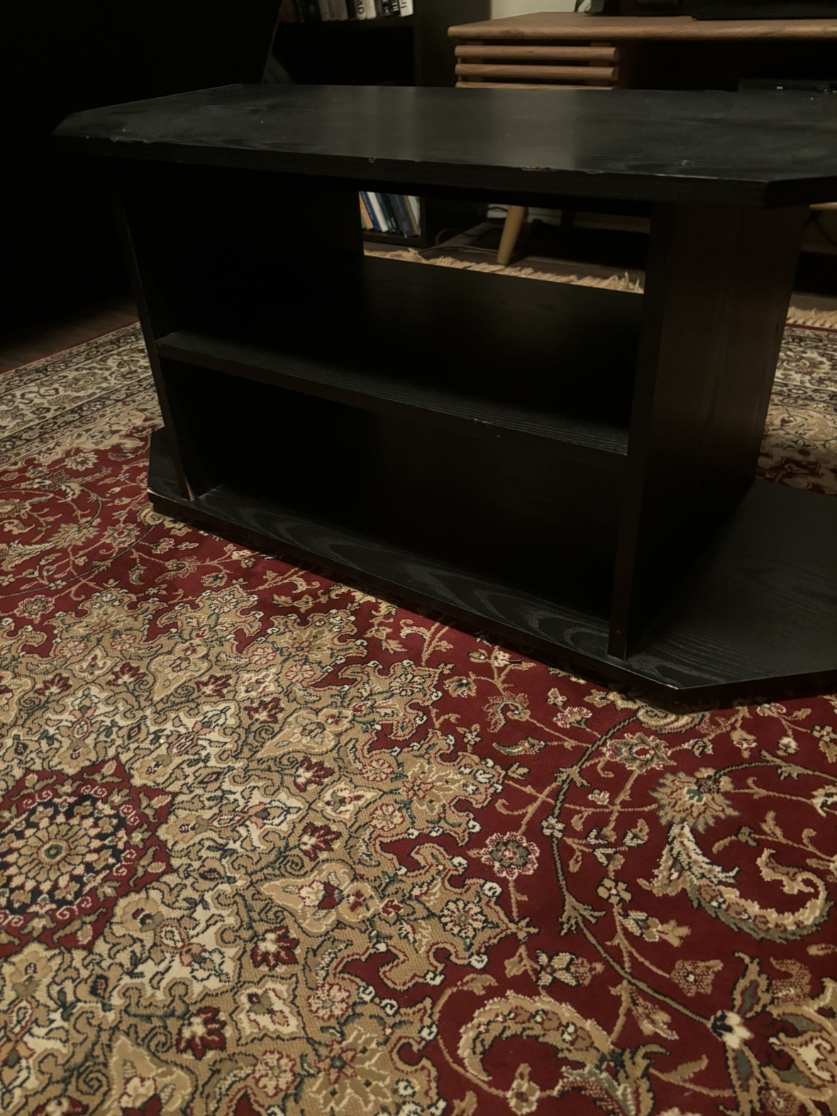 Black TV Stand
