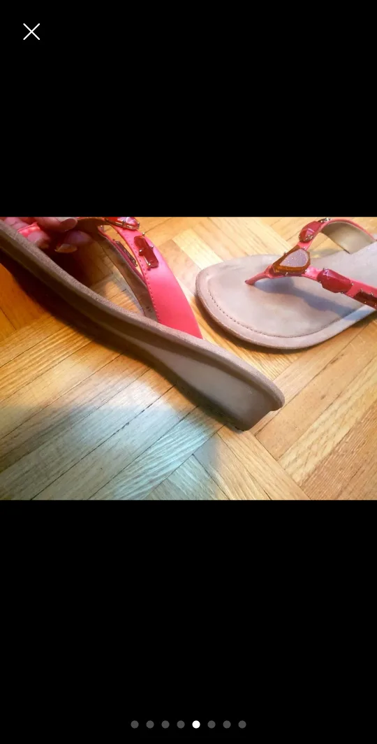 Naturalizer jewelled sandals thumbnail