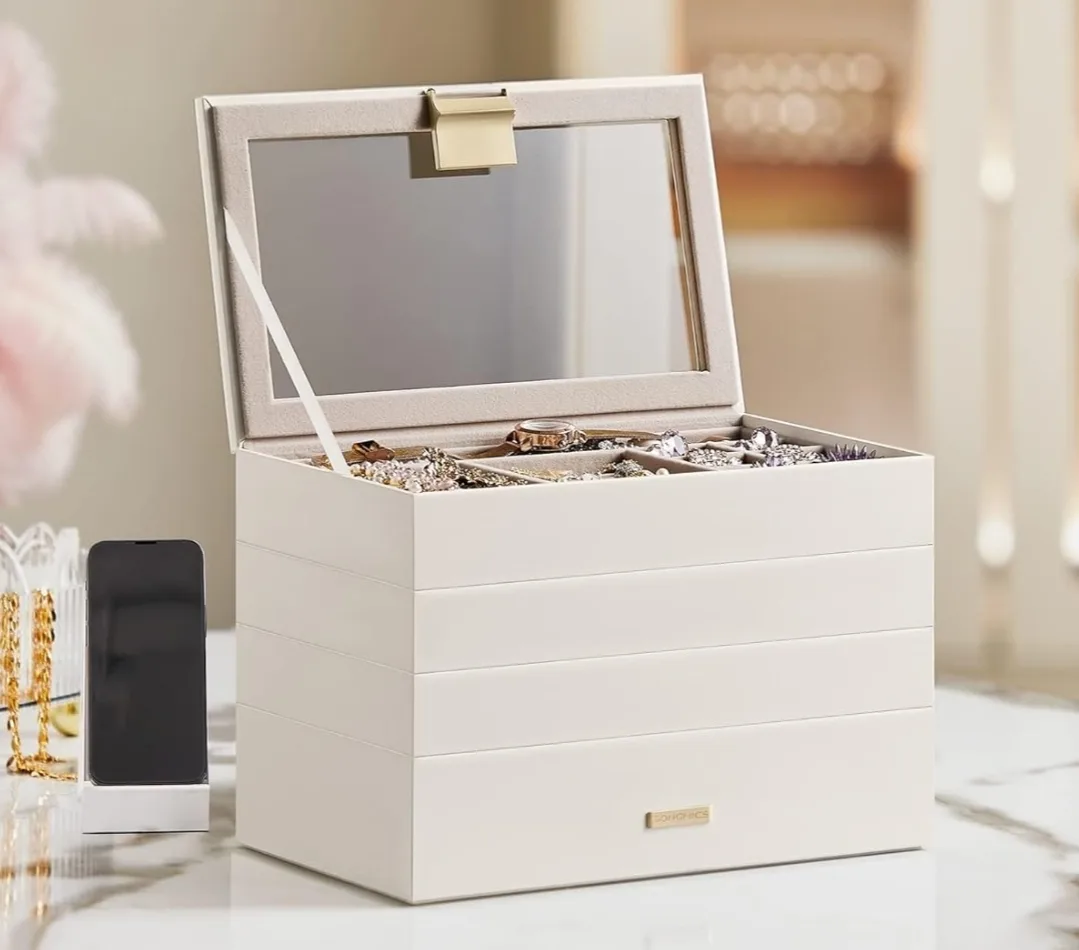 4 Stackable Jewelry Trays image indicator(2)