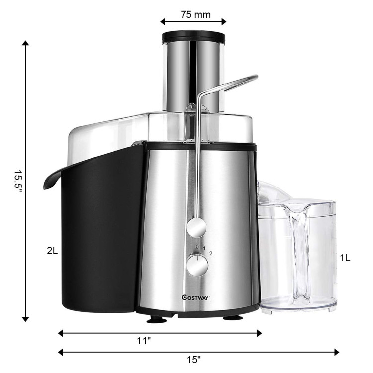 2 Speed Electric Juice Press For Fruit And Vegetable - photo 2