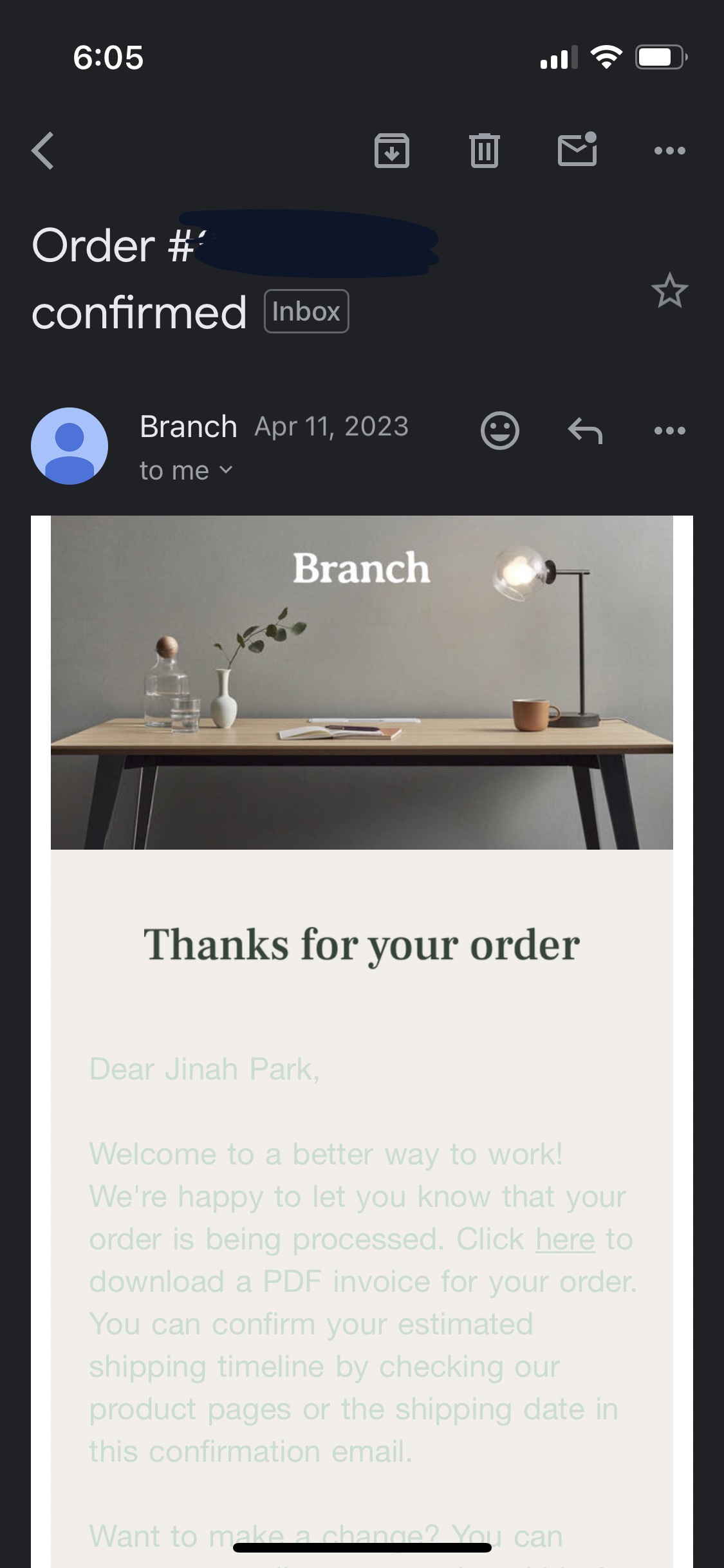 Branch Ergonomic Office Chair - photo 4