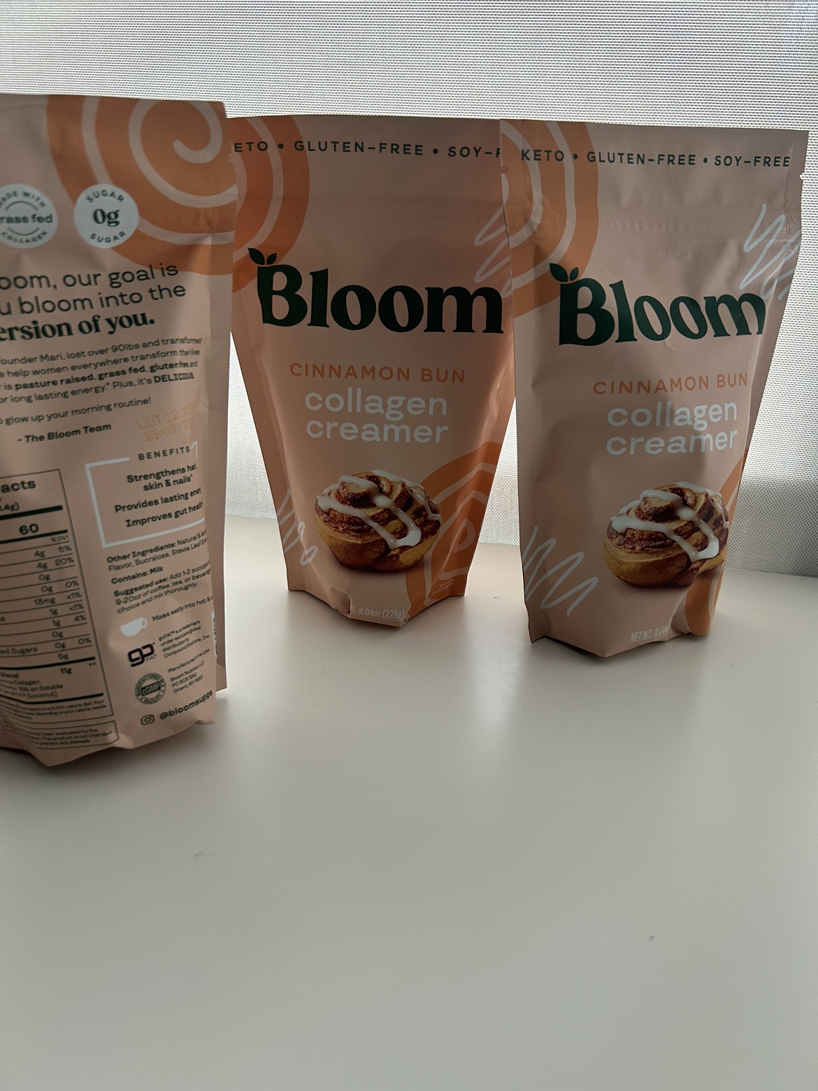 #freecycle Bloom Cinnamon Bun Collagen Creamer (3 Pack)