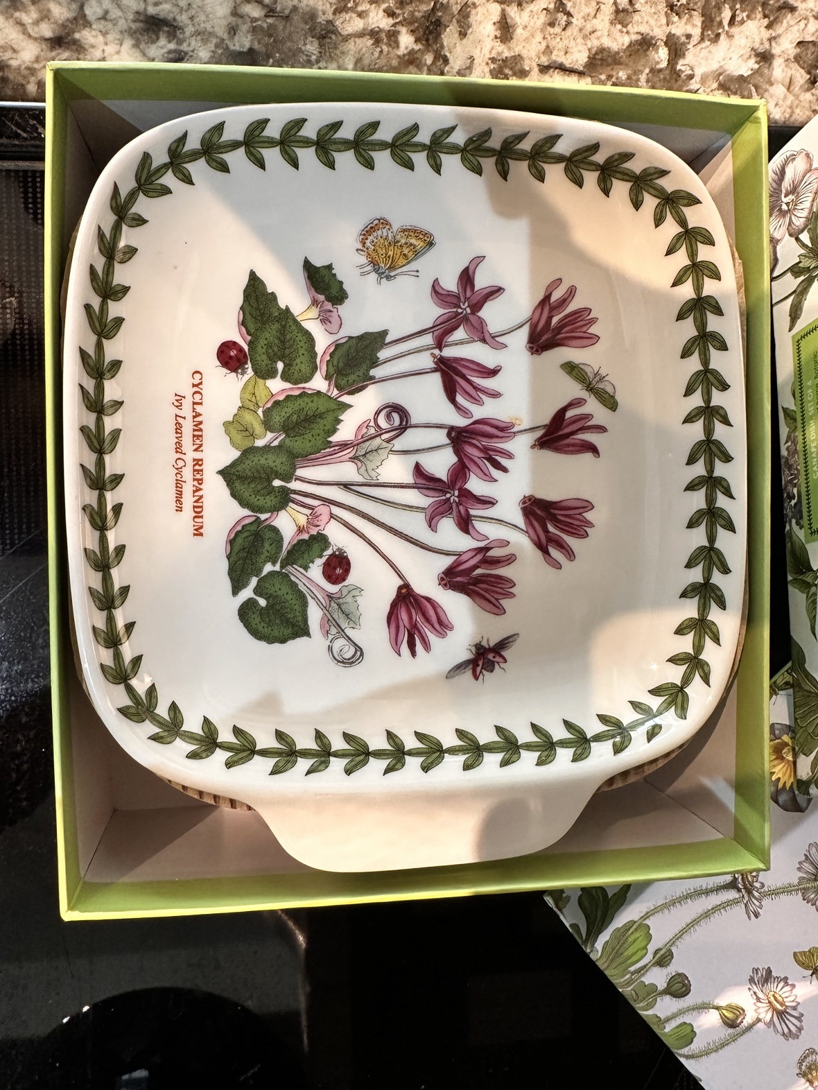 Portmeirion Botanic Garden Teaspoons & Canape dish - photo 3